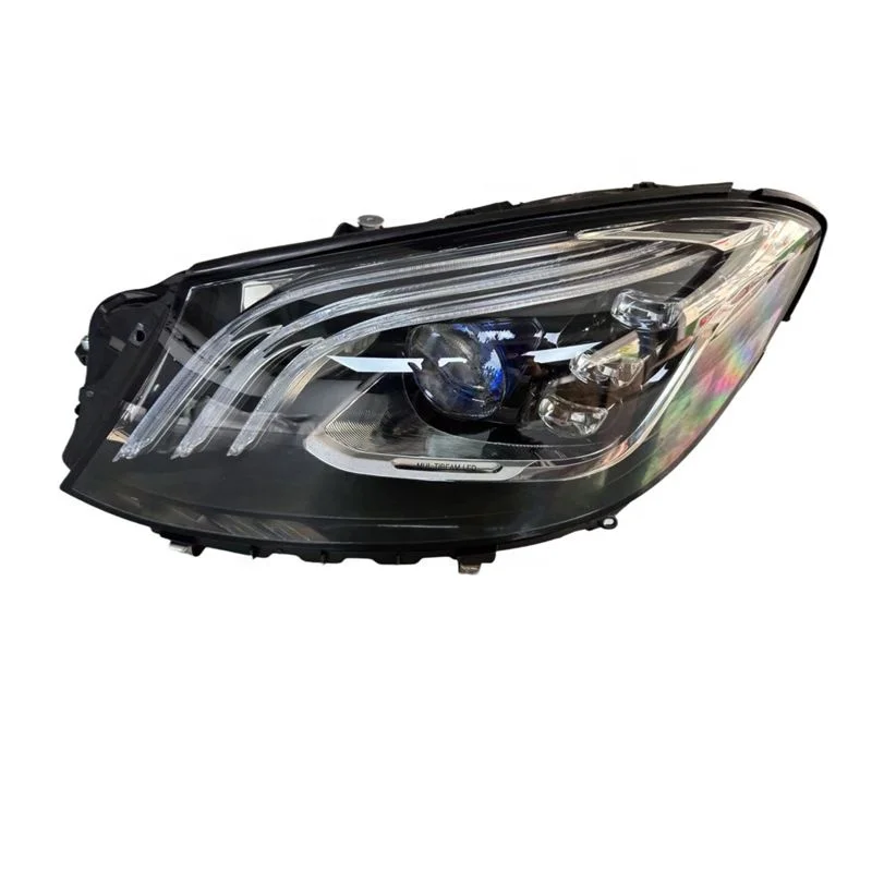 High Quality Car Lights for Mercedes Benz W222 Headlight Projector Lens 2014-2017 S-Class Geometric Multi-beam Headlight