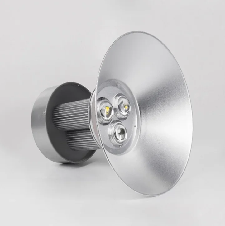 Alumínio LED High Bay Lights, Iluminação Industrial, Workshop Lamp, Pendant Lamp, High Bay Light, SMD3030, 100W, 200W, IP55