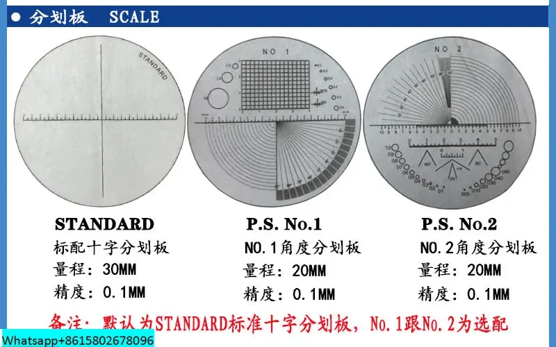 PEAK 1983-10X Portable 10x Scale Mirror with Cross Scale Magnifier