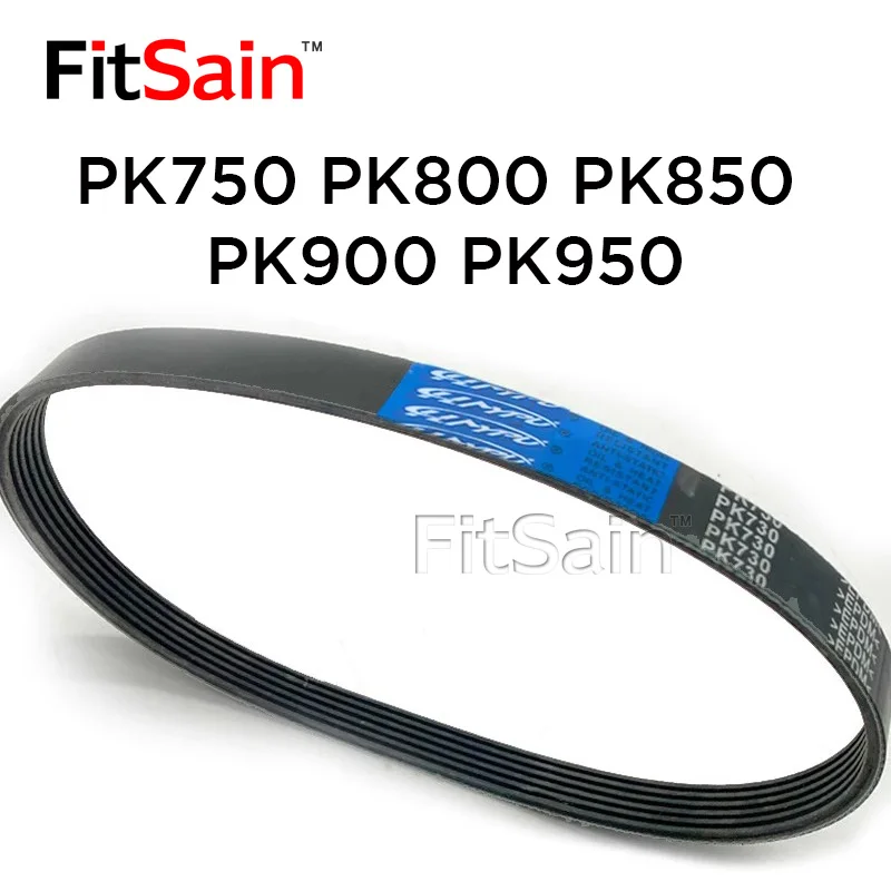 FitSain-PK750 PK800 PK850 PK900 PK950 Rubber Multi Wedge Belt Multi Groove Belt Transmission Belt