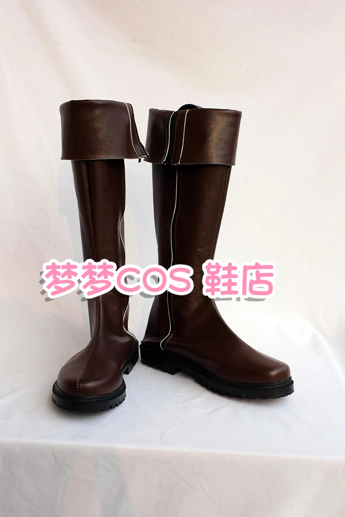 Hellsing Alucard Cosplay Shoes Boots Halloween Anime Vampire Hunter Boots