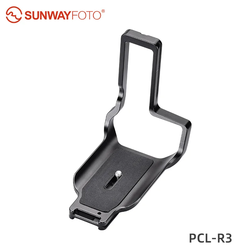 SUNWAYFOTO PCL-R3 Custom L-bracket for Canon R3 DSLR Camera Arca Swiss Plate