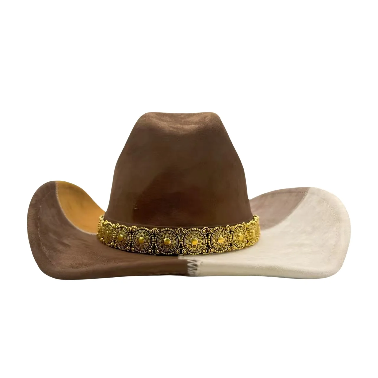 HongLuan Glitterkostuumhoed Volwassene & Cowboyhoeden Strass voor dames, Cowboy Cosplay Vrouwelijke accessoires & Cowgirl Cap