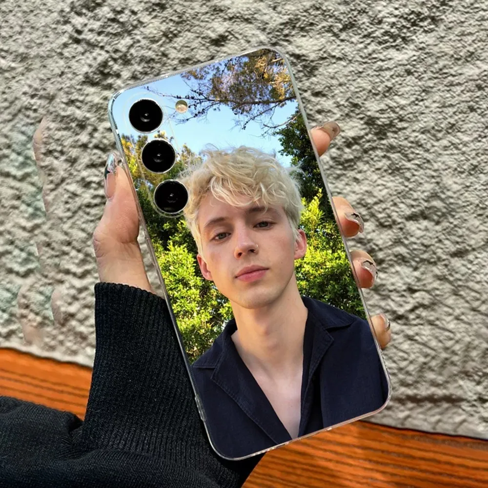 Singer Troye Sivan  Phone Case For Samsung Galaxy A71,70,52,40,51,31,A50,21S,30S,Note20ultra Transparent soft Cover