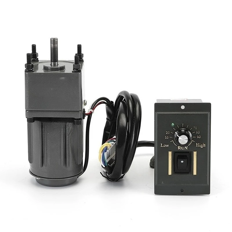 6W 110V Geared Speed Regulating Motor M206‑401 Stepless Adjustable Gear Motor