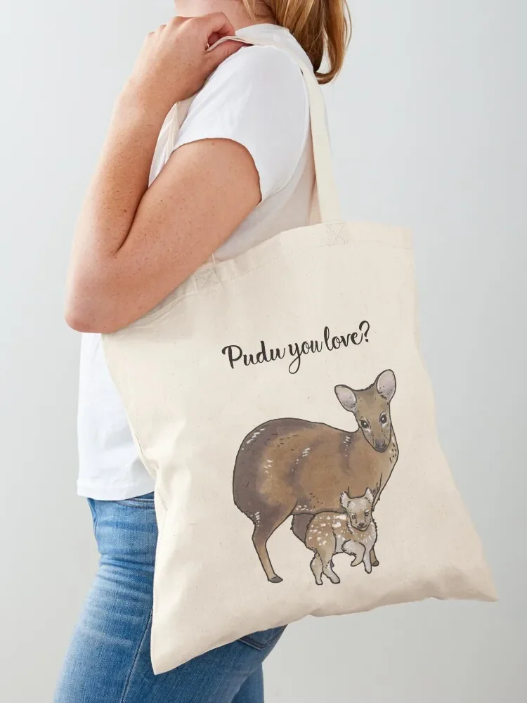 

Pudu - Animal series Tote Bag tote bag women Women's bag female Handbags women