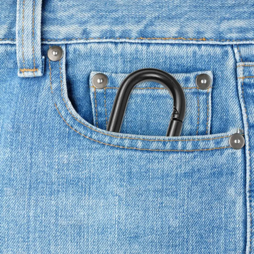 حلقة تسلق هوك قوية تحمل قوة عالية ضيقة تناسب الحديد المجلفن ربط حلقة انتعاش سلسلة هوك الملحقات في الهواء الطلق