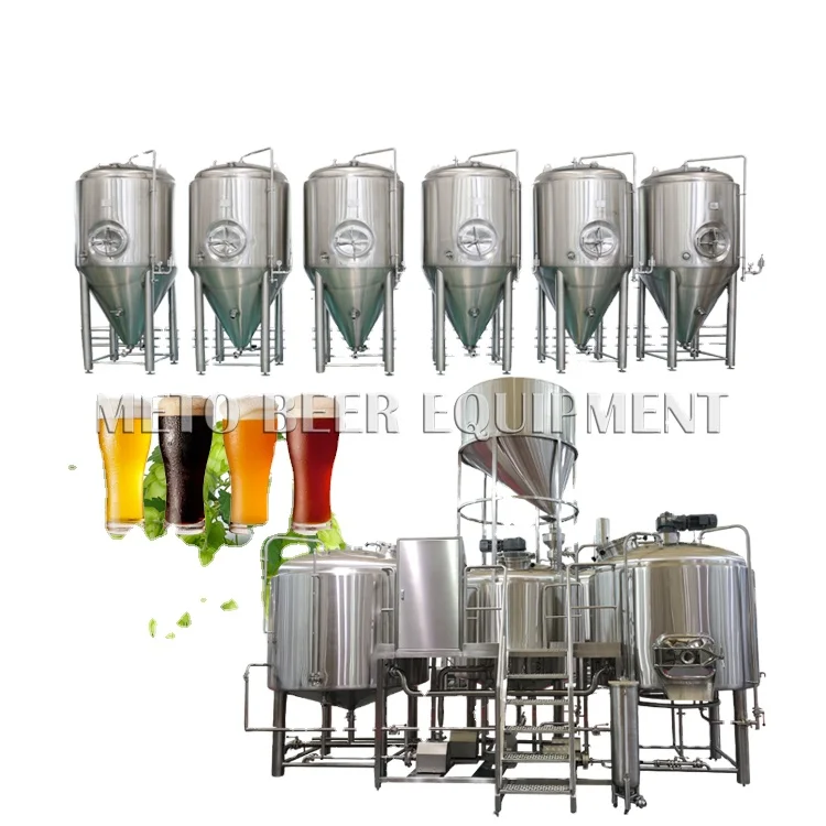 German Standard 10bbl 10hl 20bbl 20hl Beer Brewery Equipment On Sale