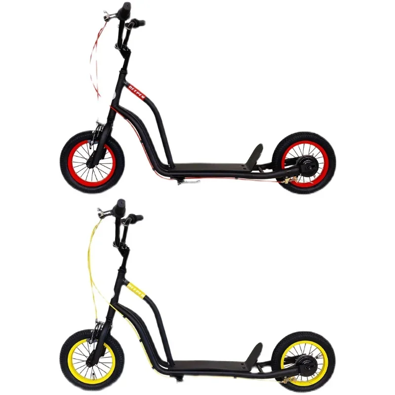 Adult children's scooters exported to Japan scooters two-wheelers strong bearing Non-slip and wear-resistant tires