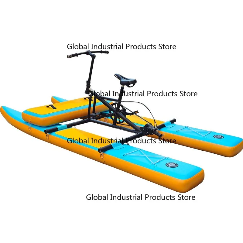 

Надувная велосипедная лодка с педалью для водного спорта на озере и океане, водные велосипеды, каяки и велосипедные лодки, средства для отдыха