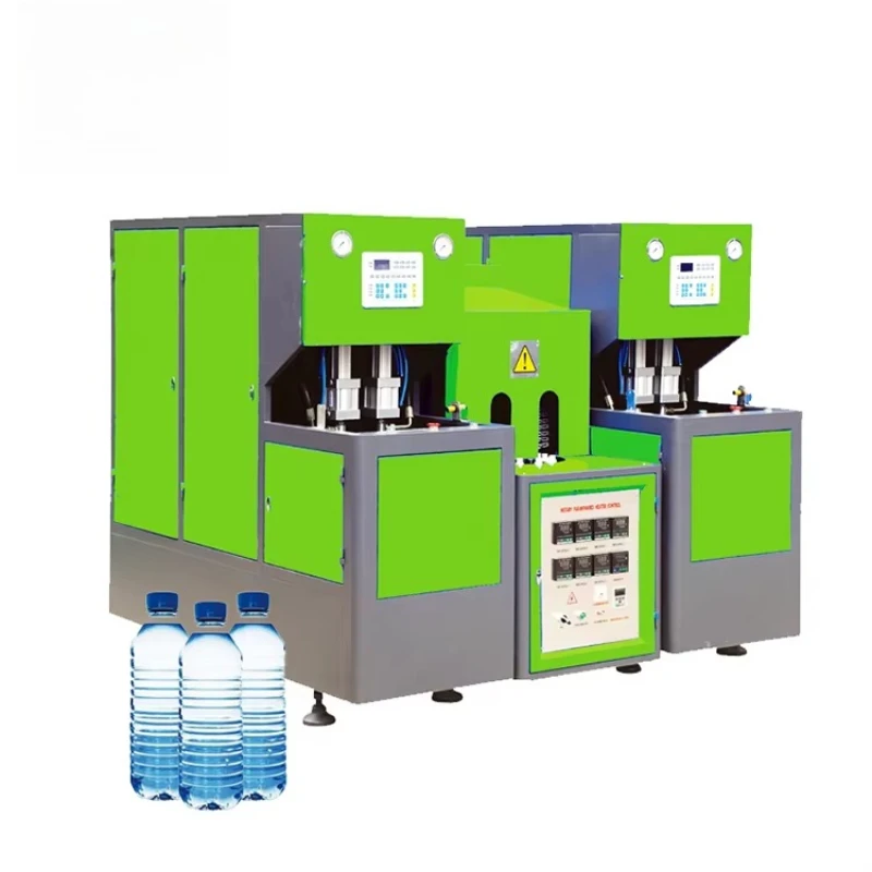 Semi Automatic PET Plastic Bottle Blowing Machine With High Output for 0.1L-2L Water Juice Beverage Container Manufacturing