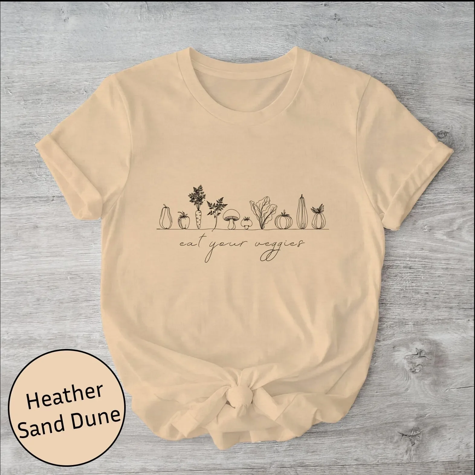 Eat Your Veggies T Shirt Vegetable Food Clothing Foodie Gardening Mother s Day