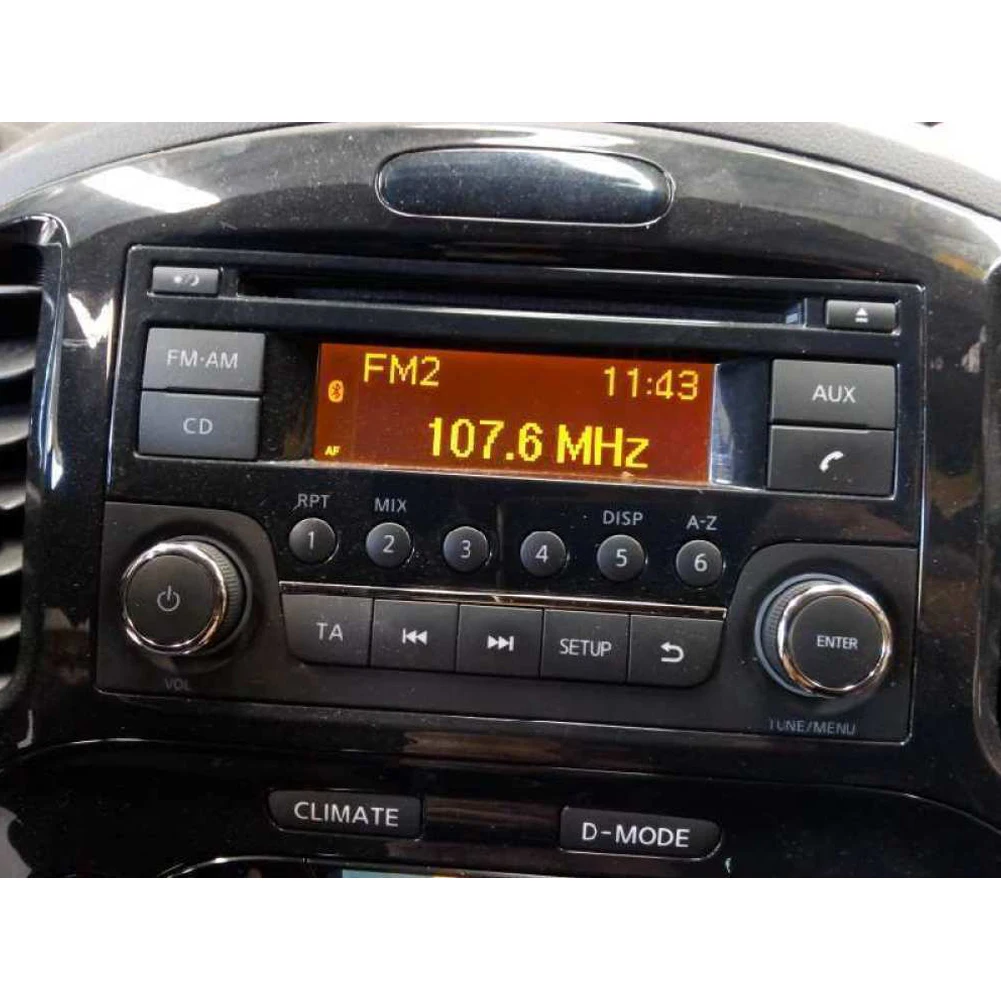 1 szt. Ekran samochodowy wyświetlacz LCD samochodowy odtwarzacz multimedialny Audio dla Juke Micra Navara Note dla Nissan X-Trail Qashqai