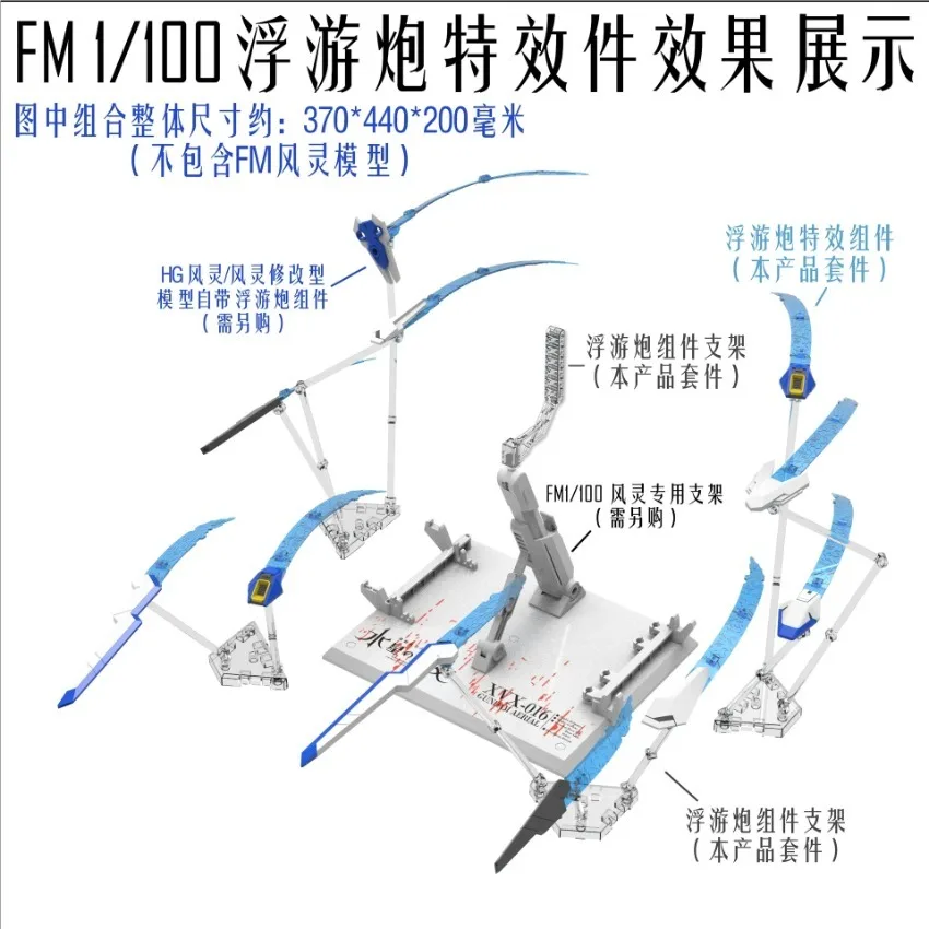DDB Gund-bit ل HG 1/144 FM 1/100 الساحرة من سلسلة ميركوري XVX-016 عمل نموذج لجسم هواية لتقوم بها بنفسك أداة نموذج الملحقات