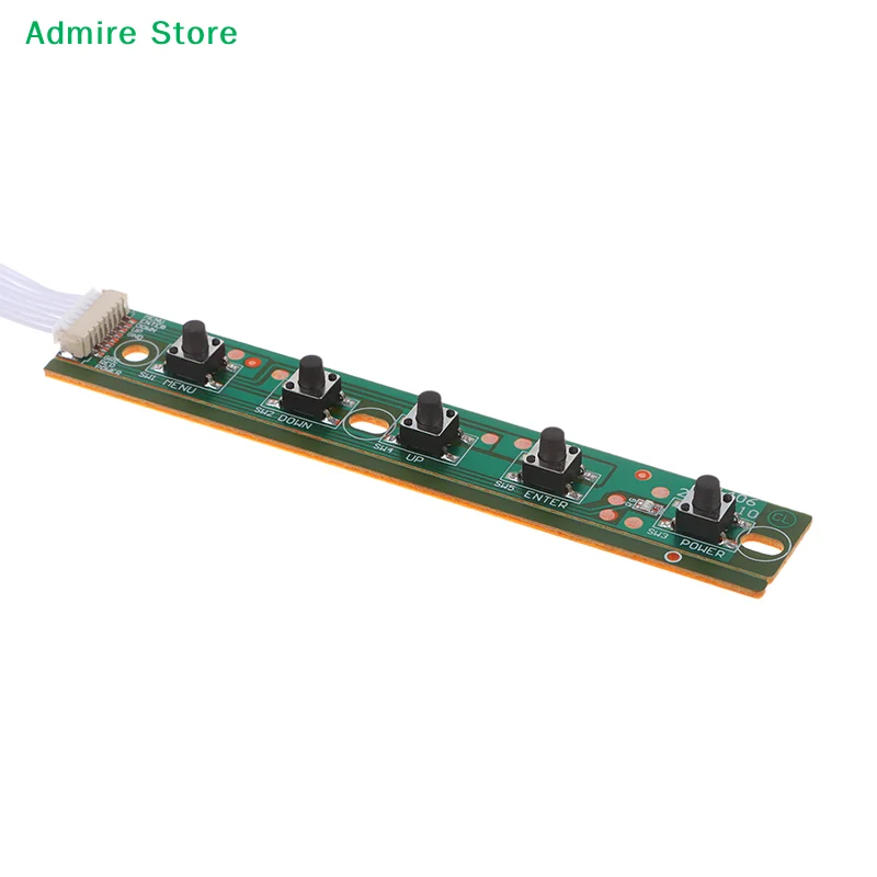 [G]1Pc 5 Keys Button Keyboard Plate SMD Plug-in Driver Board OSD Control Board For MR6 LCD Monitor