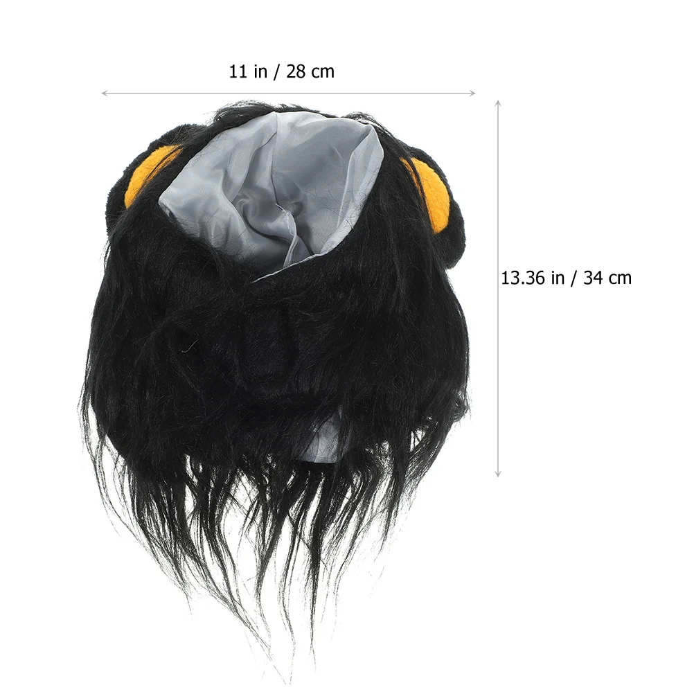 

Delicate Puppy Hat Pet Costume Cap for Dog Cat Adorable Headwear Dress Up Party Accessory Lightweight Non Slip Design