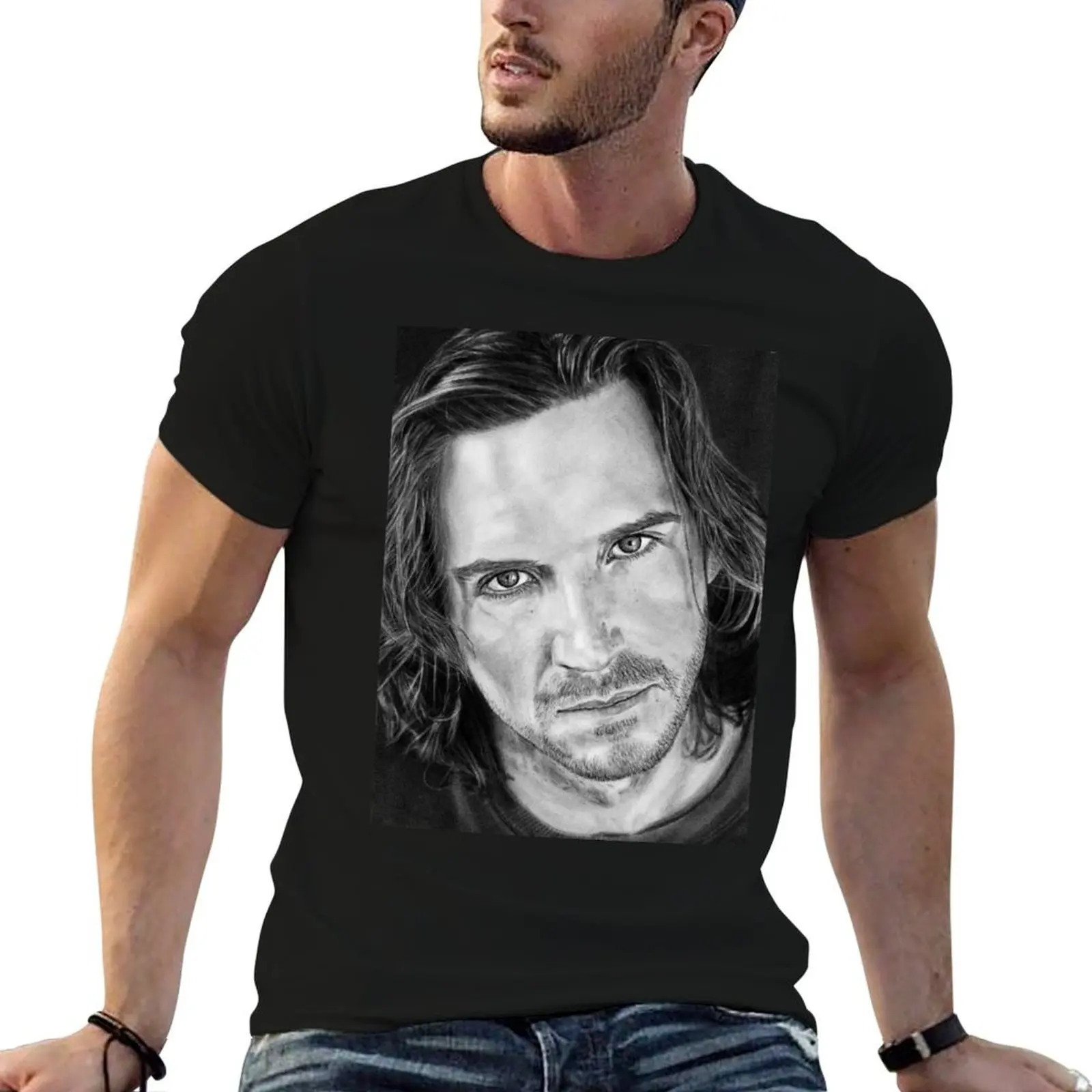 

shirt t for T-Shirt man t man anime Ralph shirts Fiennes graphic