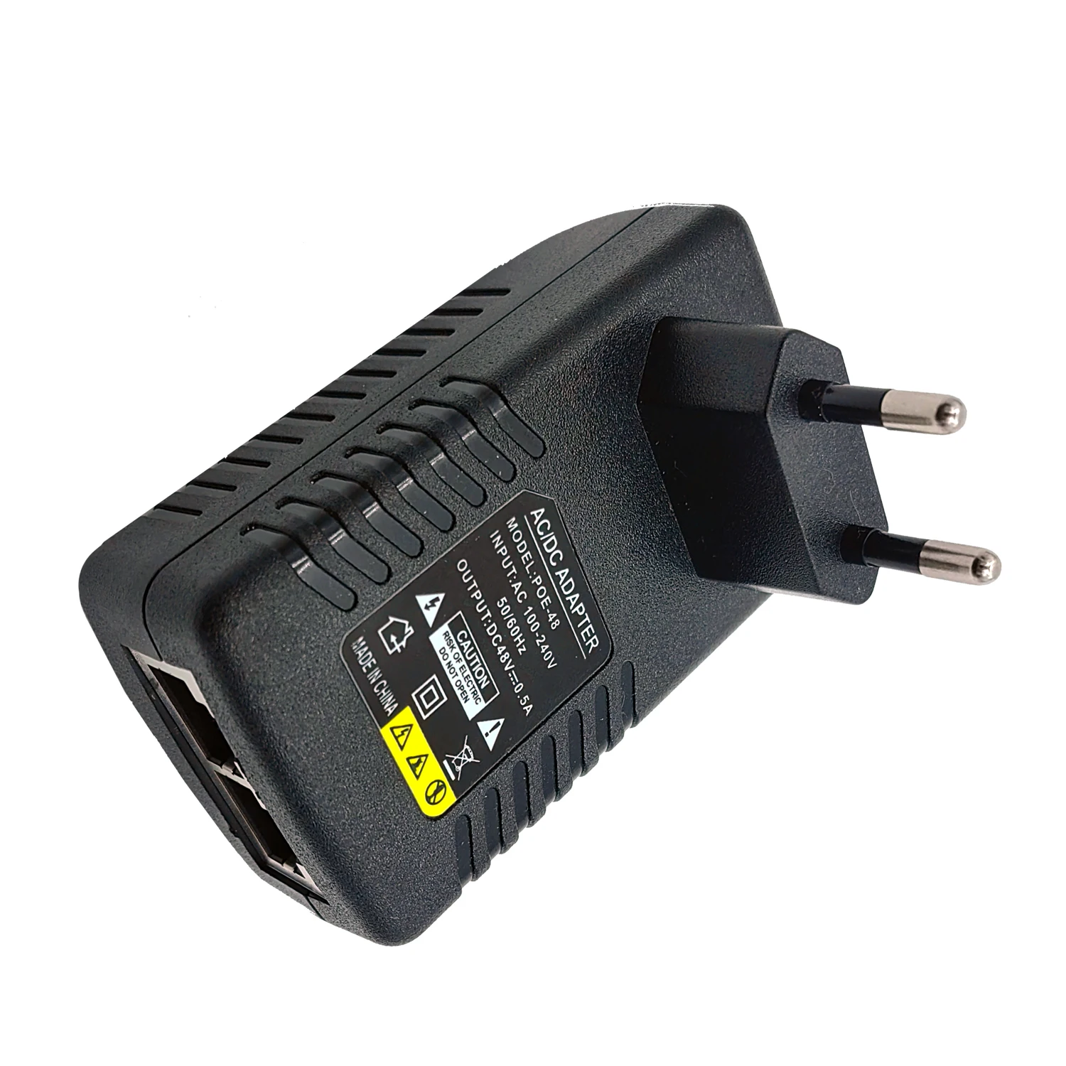 POE Power support 48V 0.5A  EU  Plug For IP Camera Power Supply Ethernet Adapter Phone AP JIENUO