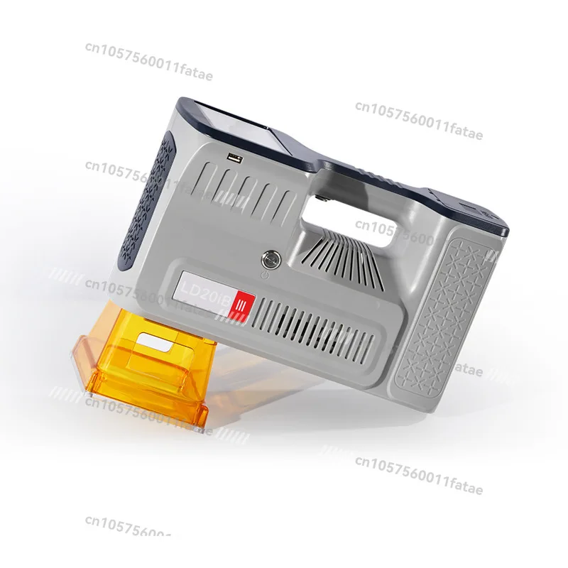 للمعادن والبلاستيك الصلب وحروف الإطارات المطاطية وآلة الوسم بليزر الألياف المحمولة الصغيرة الكل في واحد