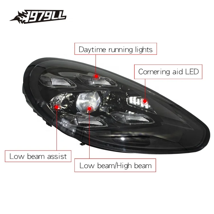 [1979LL]2016 2015 2014 970 luces de coche actualizadas a 2023 971 matriz Pdls faros Led para Porsche Panamera 970.2