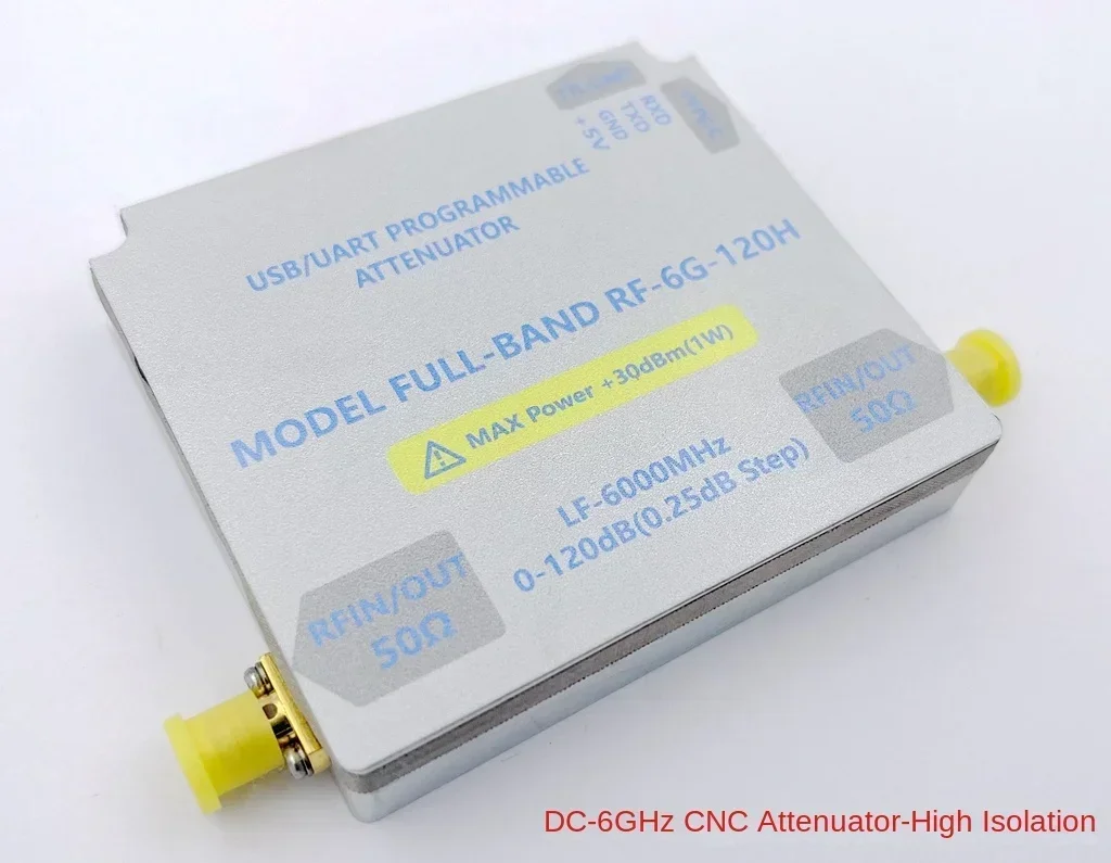 LF-6GHZ-120DB Bidirectional RF Numerical Control Attenuator Module Sensitivity Measurement High Isolation