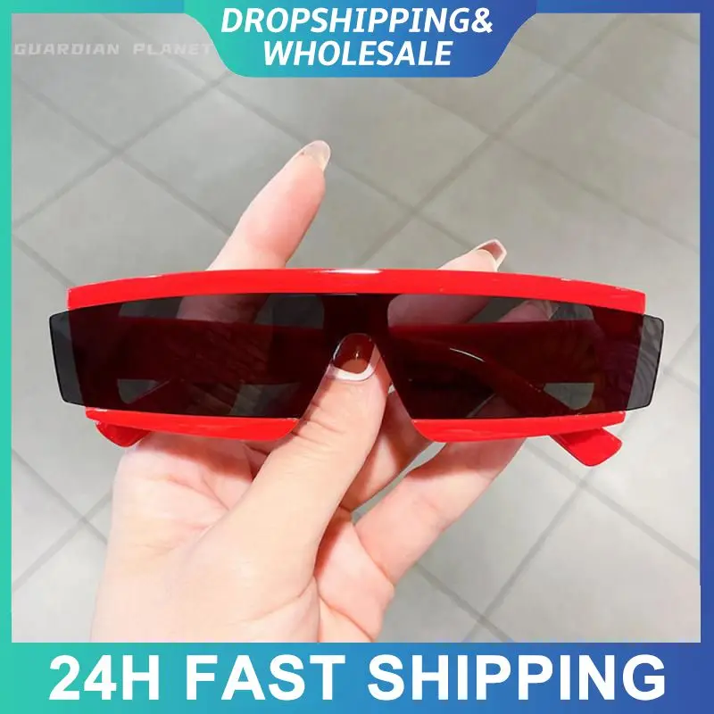 Punk Square Sunglasses Adult Children Vintage UV Protection Shades Sun Glasses Trend Eyewear Oculos Hike Outdoor Cycling Goggles