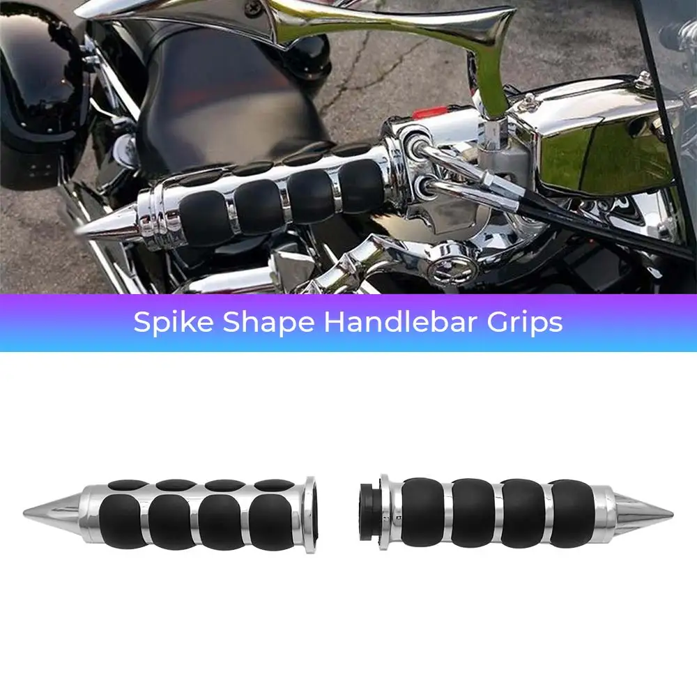 For Harley XL 883 1200 Softial Dyna Touring Yamaha Honda Suzuki Kawasaki Motorcycle Handle Grips 1