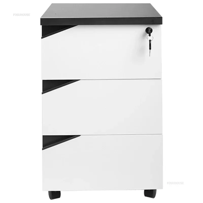 

Nordic Solid Wood Filing Hotel Drawer Floor Cabinet With Wheels Unique Design File Cabinets For Living Room