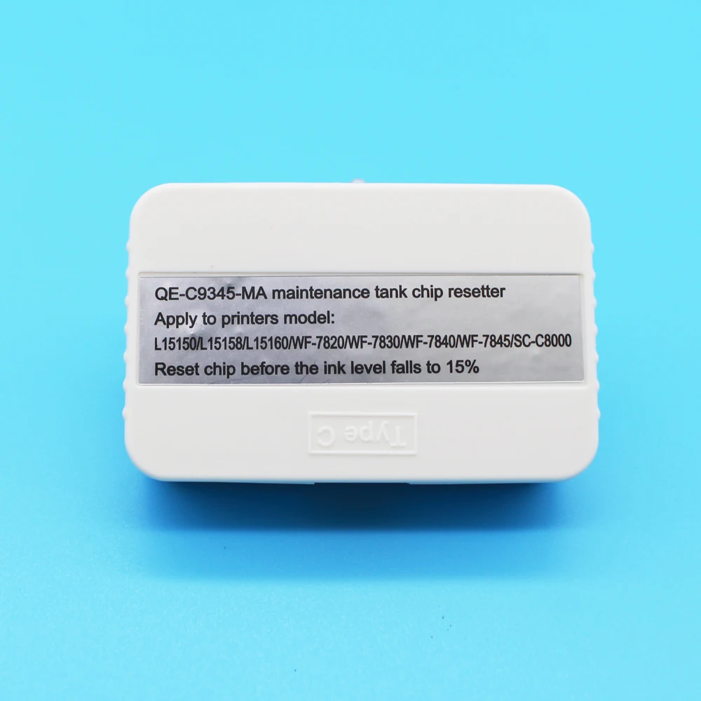 

Чипы C9345 для сброса чипа для Epson L18050 L8050 WF-7830 7840 7820 7845 C8000 C58000 C7000 ET-5850 ET8550 Чипы резервуара для отходов