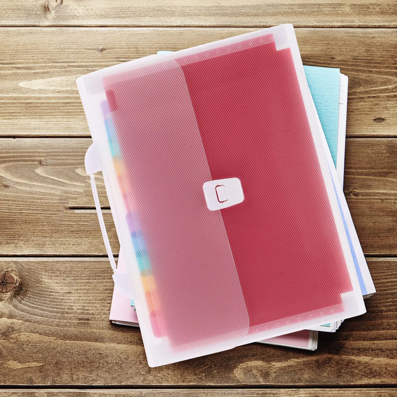 

Expanding Folder Document Organizer Multi Pocket Portable File Storage Bag Large Capacity Accordion File Folder For Office