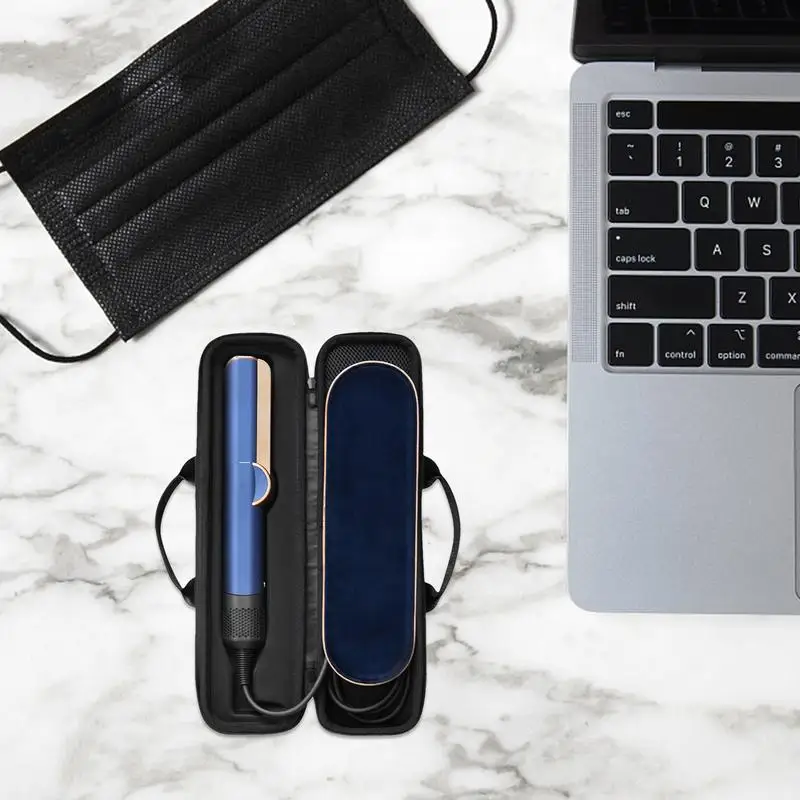 

Travel Bag Hair Straighteners Storage Case With Soft Inner Lining All-Round Protection Hair Styling Tools Storage For Home &