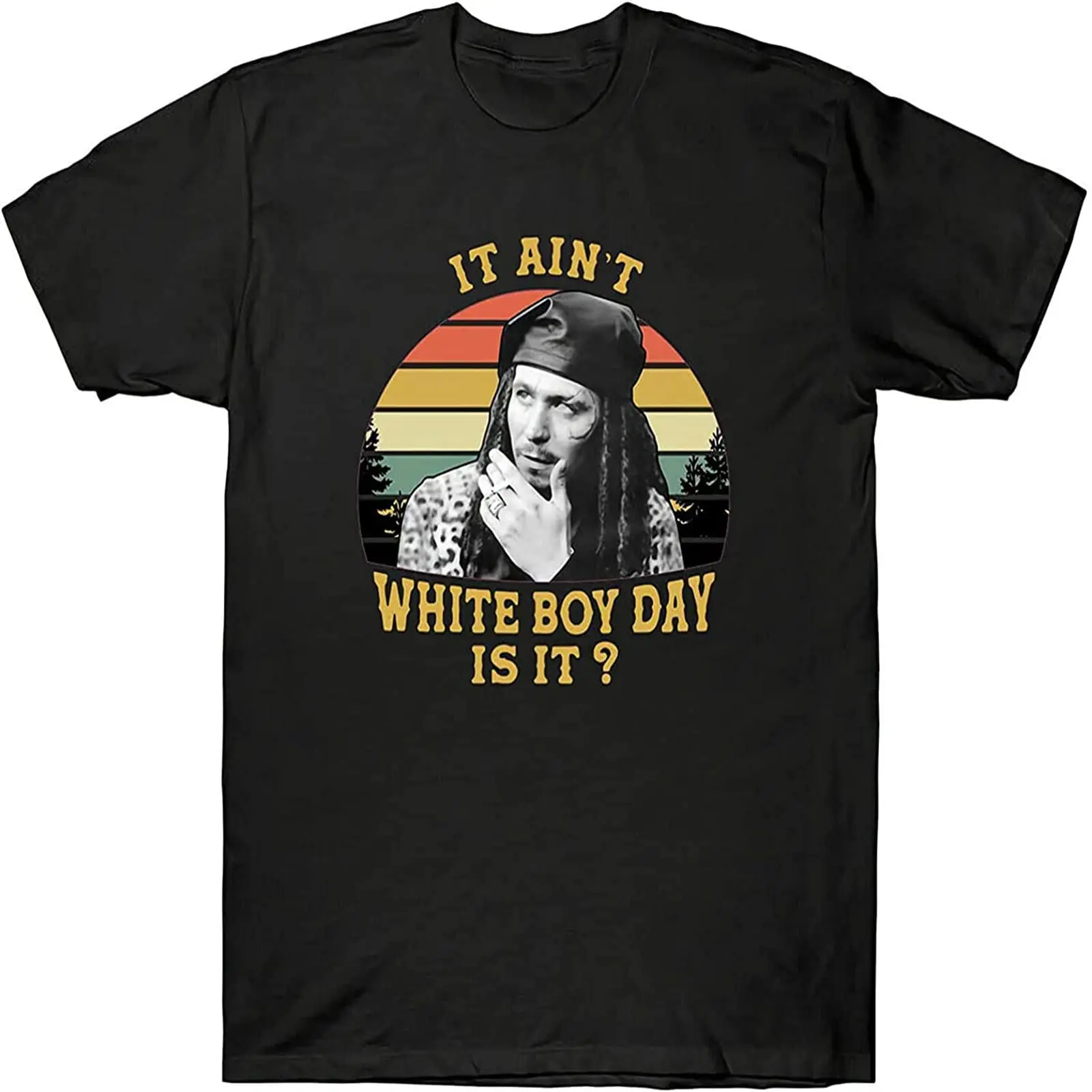 It Ain’T White Buy Day is  Spivey True Romance Movie Vintage Men's T Shirt Anime Graphic T-shirts for Men Clothing WomAnime G