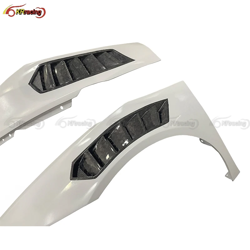 Upgrade Vorstein Fender Autoclave Forged Carbon Fiber Front Fender für Lambo Huracan LP610 LP580 2014-2018