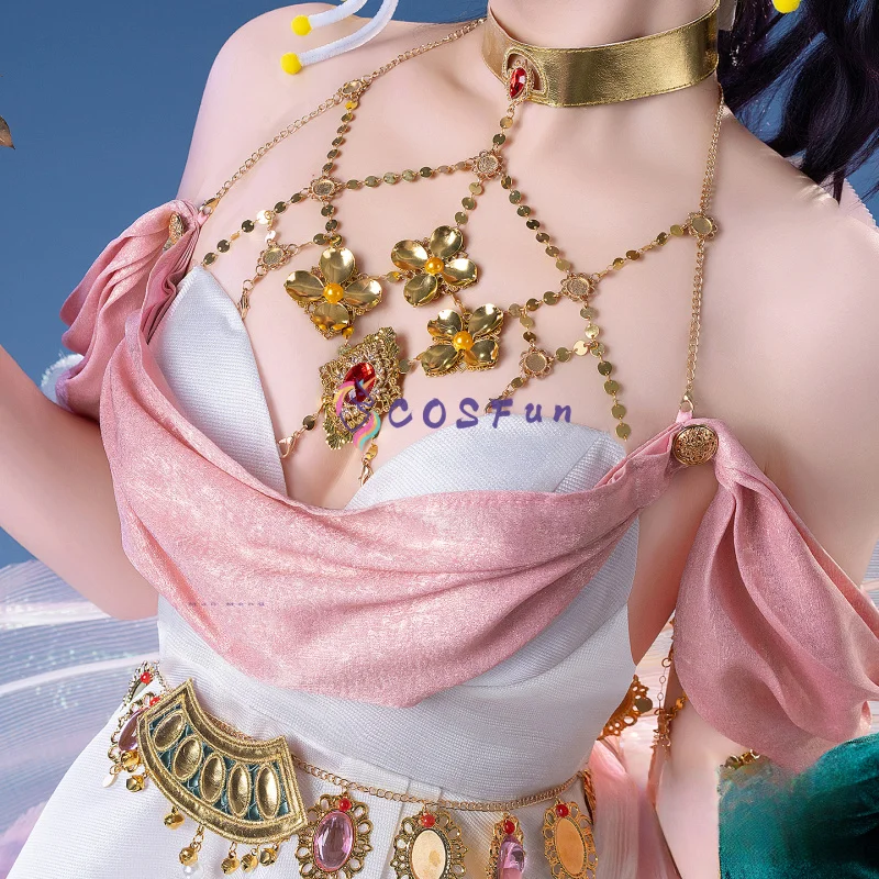 العكس: 1999 أنجو نالا تأثيري حلي أنيمي دور اللعب النساء الفتيات مثير أنيقة فستان حفلة الهالوين البدلة مجموعة كاملة COSFun