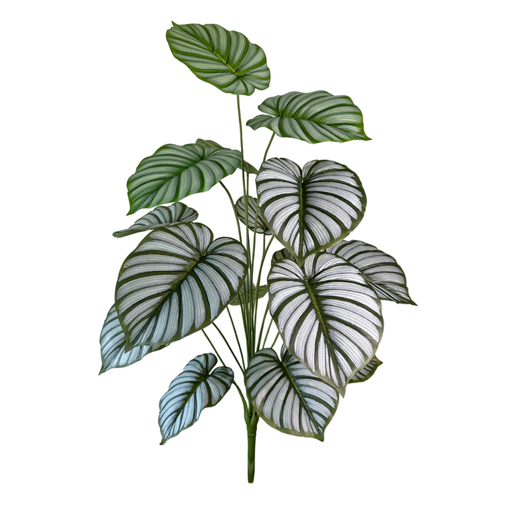 

100cm 14 leaf Monstera Plant Plastic Leaf Small fake plant Potted Ornamental indoor Artificial Plant for Home Decor Office