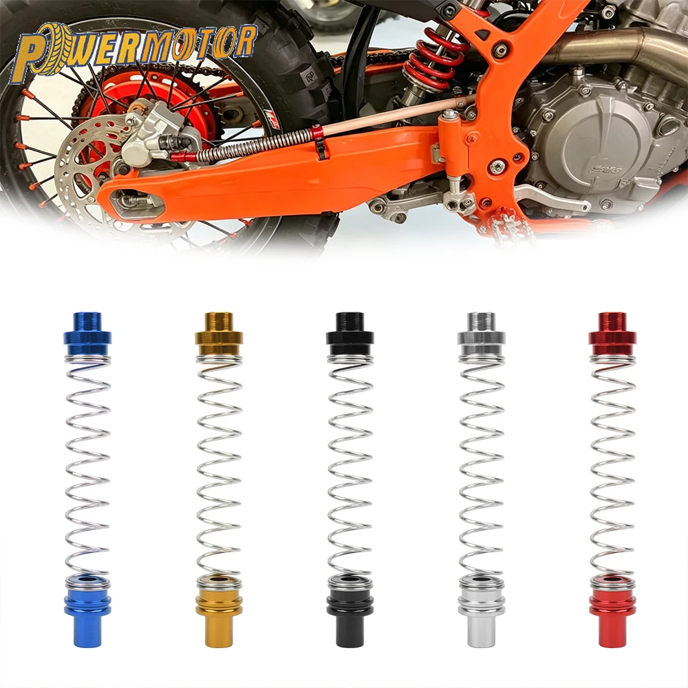 Motorcycle Accessories Retractable Brake Springs For Kawasaki Yamaha Honda Vespa Aprilia KTM Motocross Dirt Bike Universal