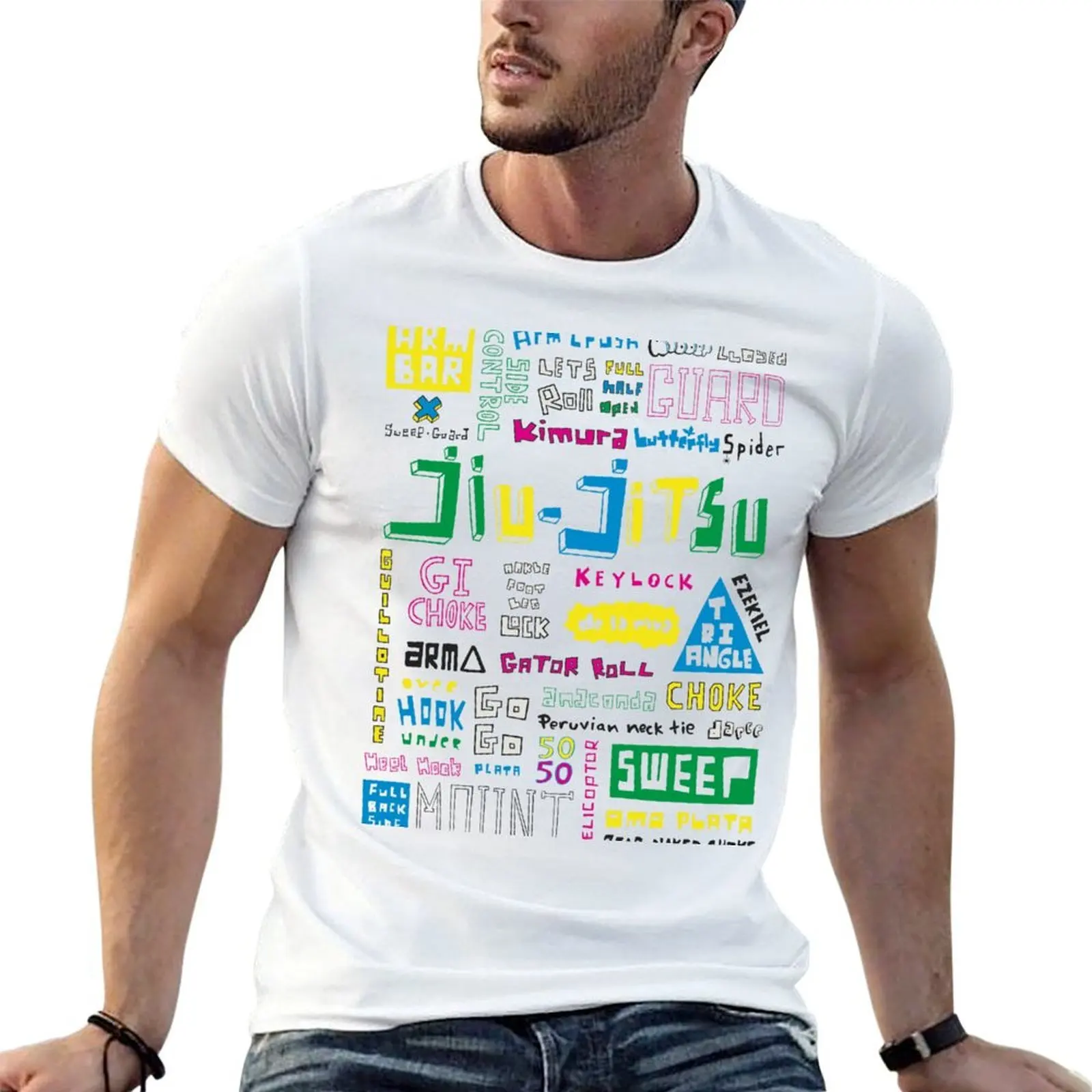 BJJ T-Shirt Fitness Quick Dry Short Sleeve Top