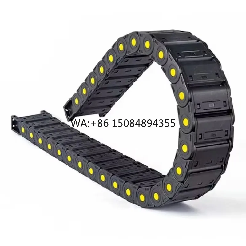 Cost-effective Soil-resistant High-Speeds Plastic Drag Chain Flexible Cable Carrier Energy Chain