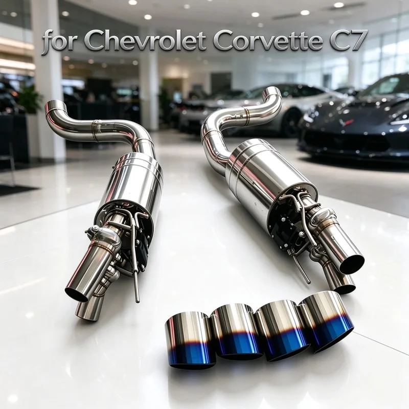 Valvetronic Exhaust for Chevrolet Corvette C6 (6.0/6.2) 2005-2013 SUS 304 Electronic High-performance Cat-back Valve Exhaust