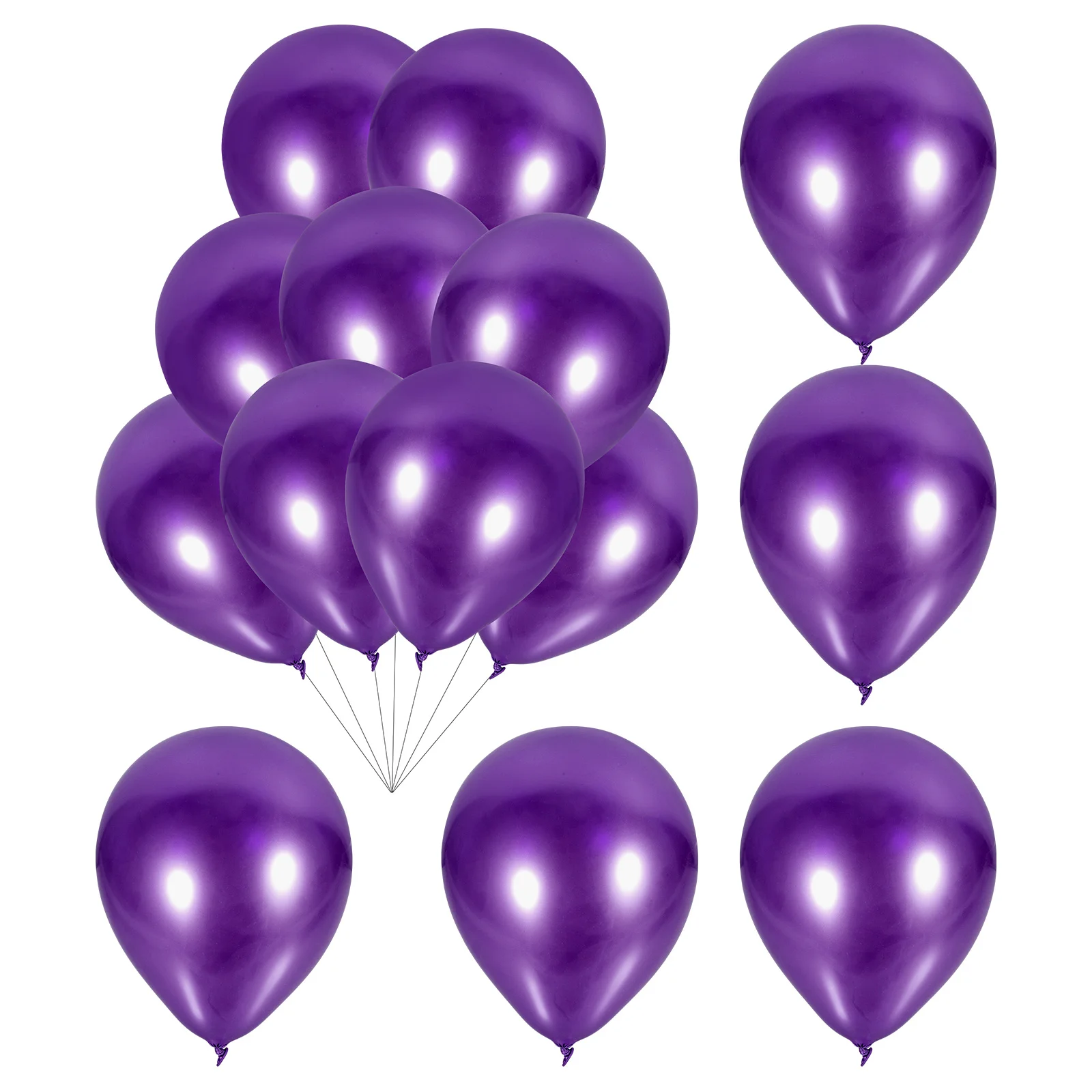 

50Pcs Metal Latex Balloons Durable Party Favors Wedding Birthday Decorations Festival Balloons Party Favors Balloon