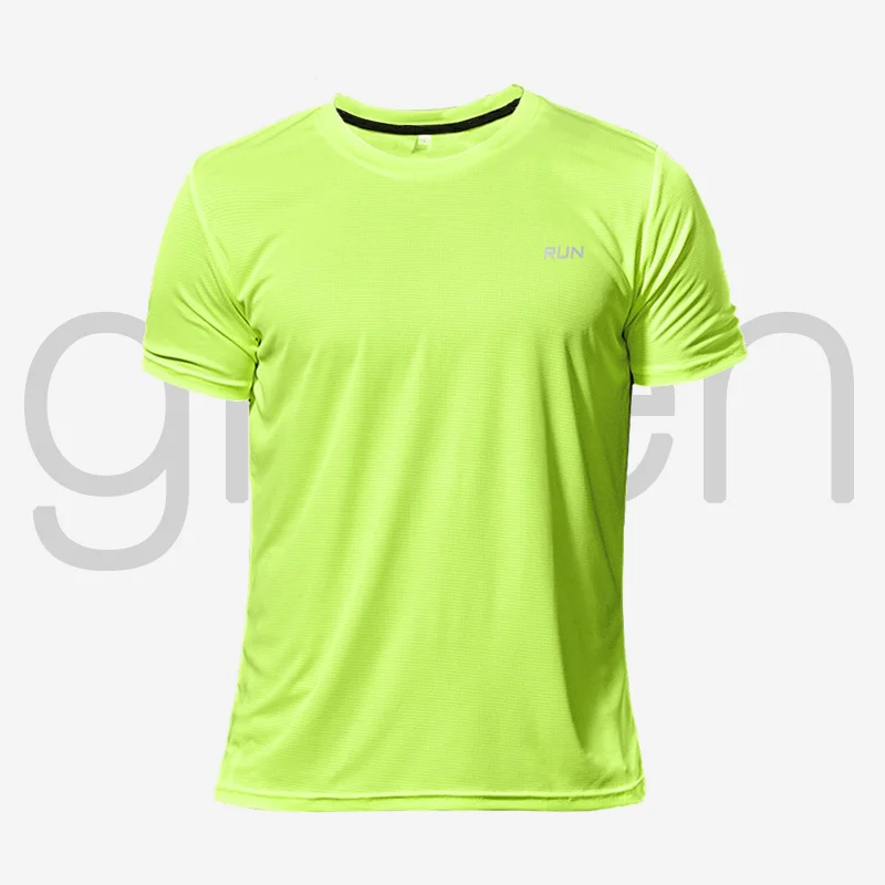 Lange und kurz ärmel ige T-Shirt Fitness Sport Tops Morgen laufen Eis Seide schnell trocknen Outdoor Bergsteigen Sport kleidung Männer – Detail 23