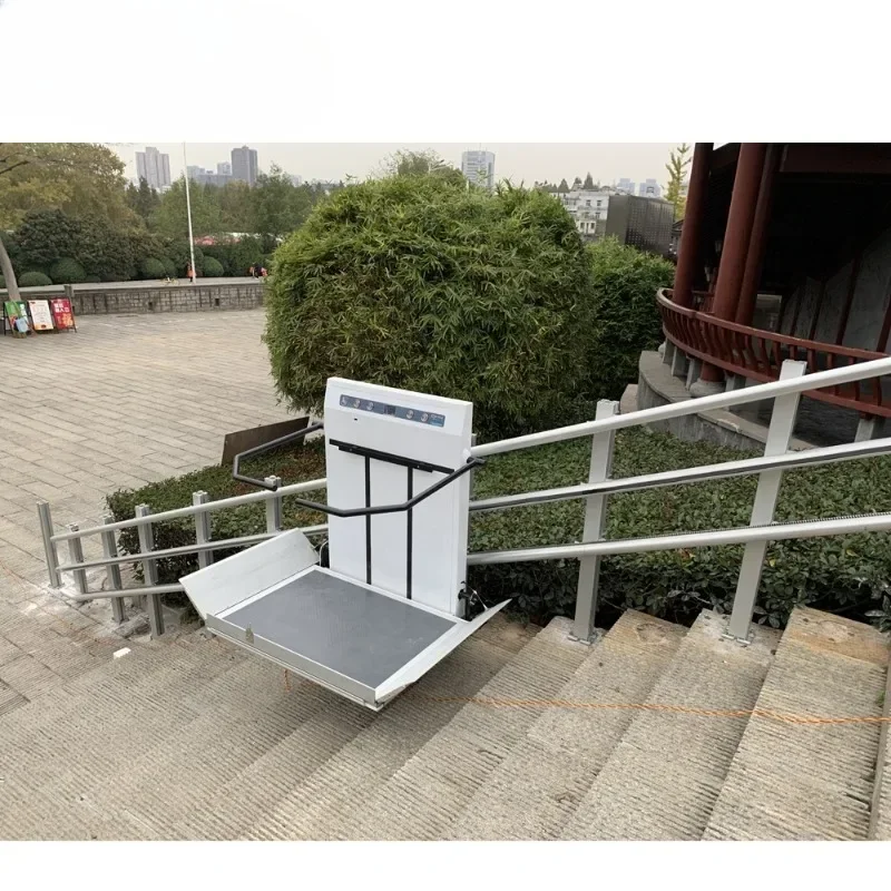 Afbeelding 4: Hot Salesbrilliant Lift Van Handicap Stoel Traplift Uitschakelen Rolstoellift Roltrap Uitschakelen Trap Platform Rolstoel