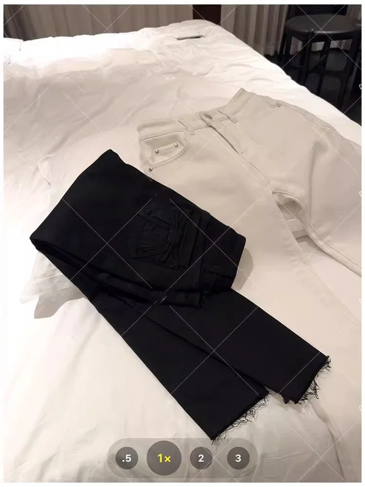 

Slimming Effectiven Stretchy Fce Lined Versatile High Waist Cotton Jeans Women's Commute Sle High Elastici