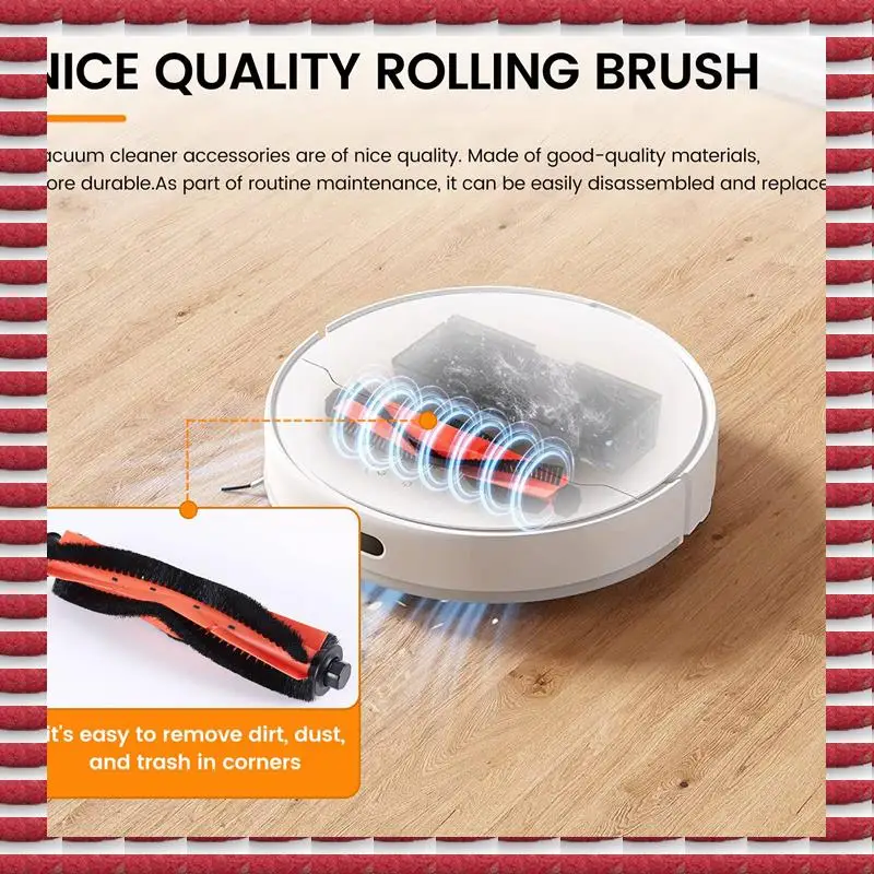 

A97G Roller Brush Main Brush HEPA Filter For Xiaomi ROIDMI EVE Plus Vacuum Cleaner
