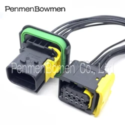 Tyco hdscs自動車用電子コネクタ新しいエネルギー車両用、0-1418438-1、8ピン、1個