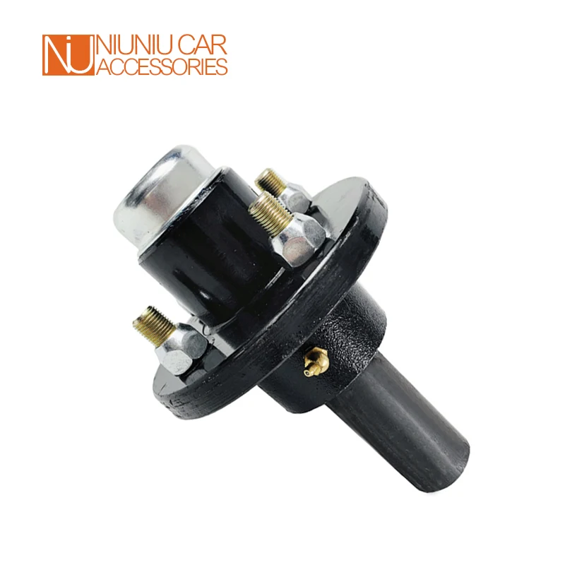 4-101.6 CAP 2000LBS Unbrake Trailer Half Axle Shaft Hubs Price For Pair RV Parts Camper Accessories Caravan Components