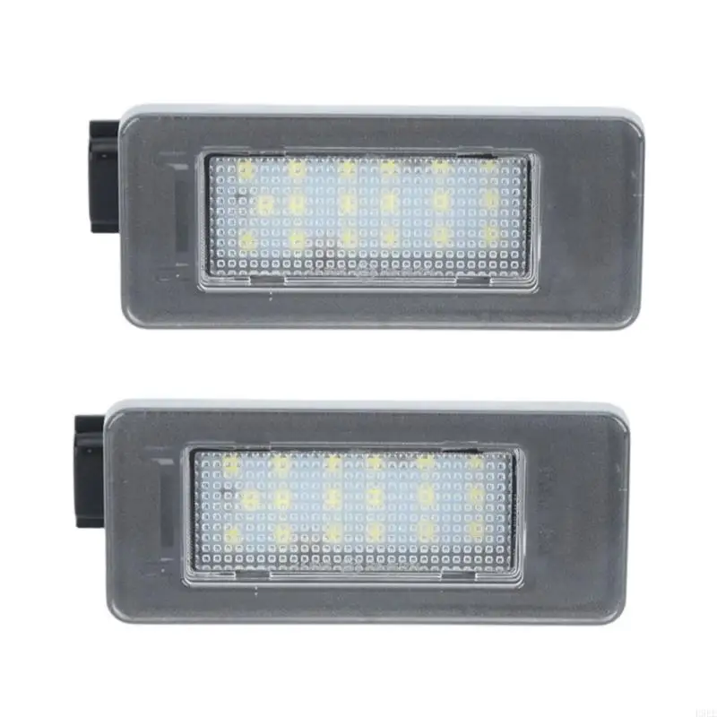 LED Rear Plate Lamp Pair for Serena C27 B18 Landy Service Use, Plastic Housing Light Assemblies for Night Driving and Rear H9EE