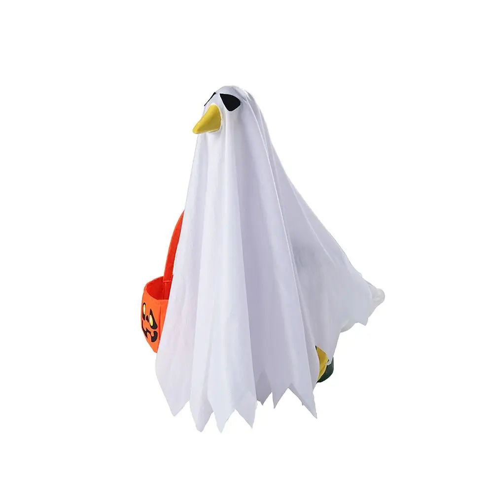 Wide Brim Porch Goose Costume Unique Trick-or-Treat Ghost Outfit Spooky Design Festive Decoration Pumpkin Prop Porch Decoration