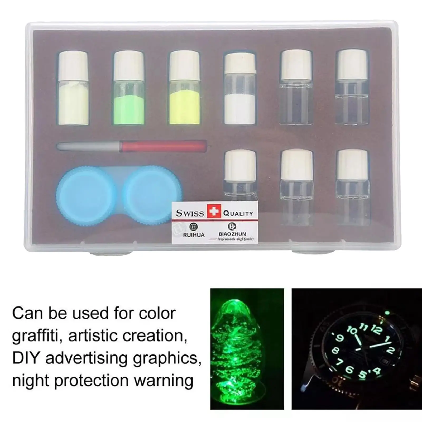 Watch Luminous  Night Warning Set Watch Part Repair Accessories New