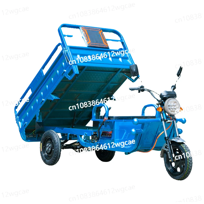 

Electric Tricycle Trolley Household Truck King High-Power Battery Car with Shed